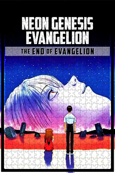 Jeronkarji Neon Genesis Evangelion: The End of Evangelion (1997) Film Posterinin 500 Parça Puzzle Yapbozu