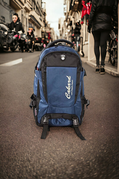 CAKARD Kaliteli Su Geçirmez Ortopedik Sırt Yolcu Dağcı Spor Kamp Gezi Çantası 50 Lt