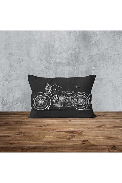 The Lucid Lab Față de pernă cu două fețe Harley Davidson Model 28B - 2 buc