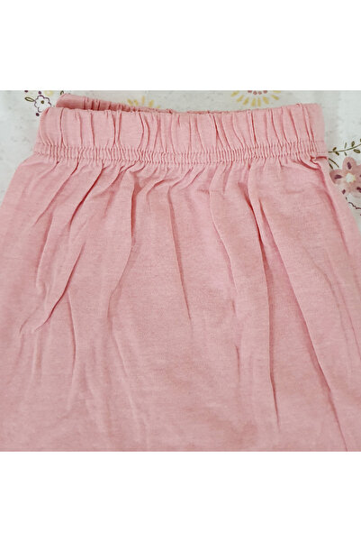 Gülfirik Tasarım Yavruağzı Colorful Cotton Combed Fabric Floral Patterned Short Sleeve Summer Women's Pajamas Set