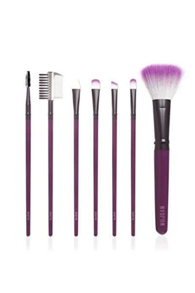SHILOX Набір з 7 пензлів для макіяжу, фіолетовий колір