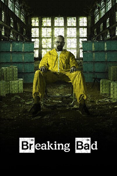 Jeronkarji Breaking Bad (2008) Film Posterinin 500 Parça Puzzle Yapbozu Sürüm...