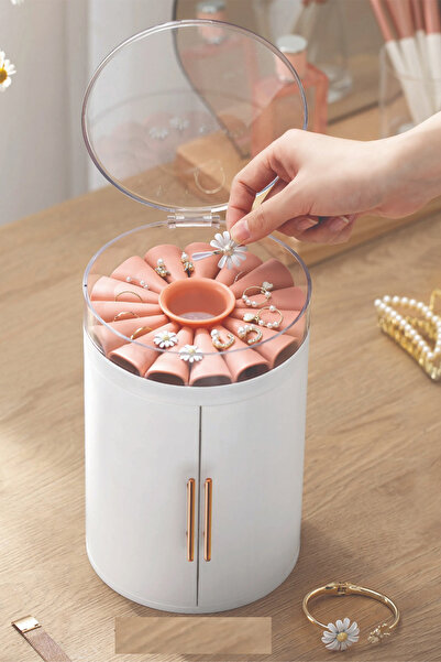 GİLLİ STORE Takı & Mücevher Kutusu Takı Standı Organizer Beş Katmanlı Saklama Kutusu