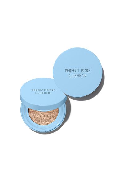 THE SAEM Saemmul Perfect Pore Cushion - Special for Oily and Combination Skin, Light Beige
