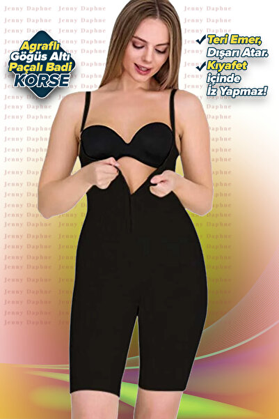 Jenny Daphne Бюстгальтер з застібкою спереду, з патками під груди, корсет For...