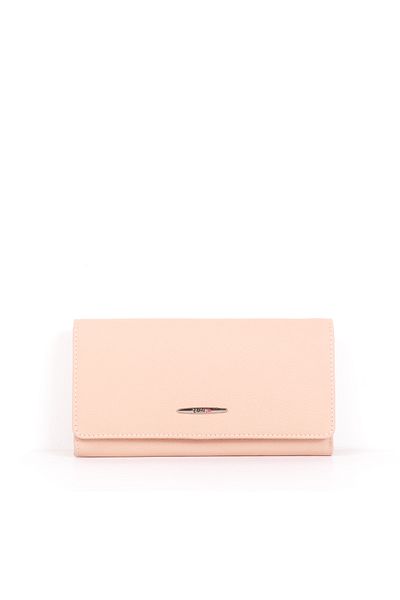 Eminsa Powder Genuine Leather Women's Magnetic Cover Wallet