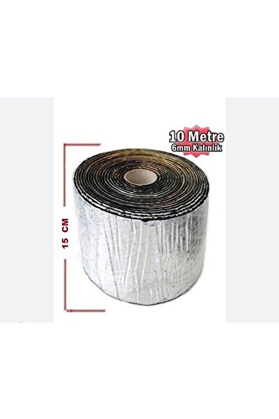 BantMarketim Folyolu Kauçuk Sünger 15cmx10metre 6mm Yapışkanlı Araç Oto Ses I...