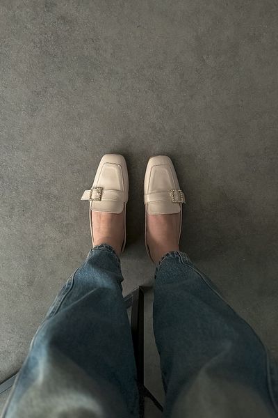 SHOEBELLAS Γυναικείες μπαλαρίνες Madel Beige Skin