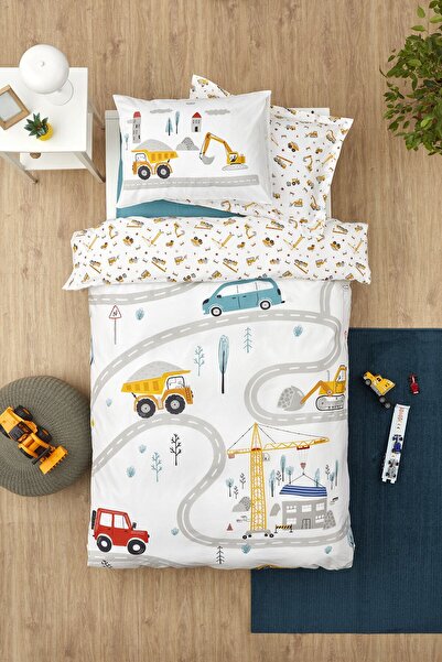 Karaca Home Young Race %100 Pamuk Fitted Tek Kişilik Nevresim Takımı