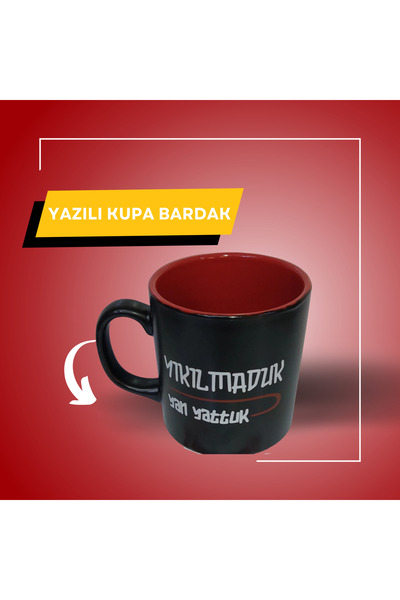 evrim petek Karadenız Şivesi İle Yazılı Kupa Bardak