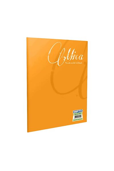 Gıpta Gipta Mica Plastic Cover Notebook A4 Straight 40 Sheets (2052)
