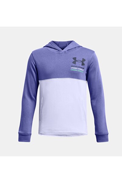 Under Armour Erkek Çocuk UA Rival Terry Kapüşonlu Üst 1383132-561