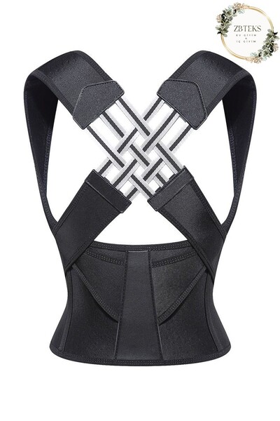 ZBTEKS Adjustable Upright Posture Waist-Back Corset Women-Men Recovery Posture Corrector Corset