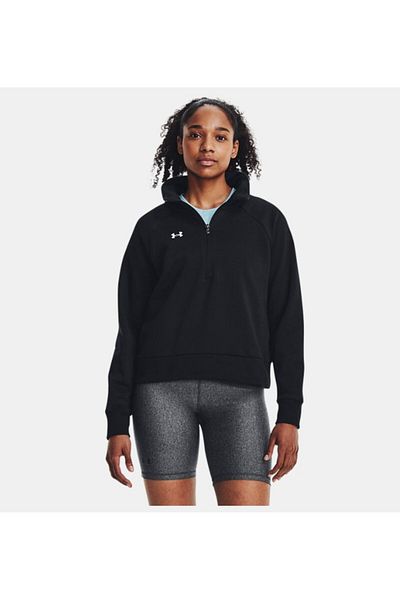 Under Armour Fleece UA Rival pentru femei cu fermoar 1⁄2 - 1379492 -001