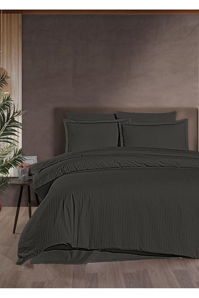Altınbaşak 6 PIECES 100% LUXURY COTTON, COTTON INFINITY POPLIN DOUBLE PERSONAL COVER SET