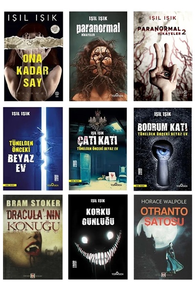 Sia Kitap ışıl Işık 7 Kitap Tam Set Korku Kitabı da Hediye