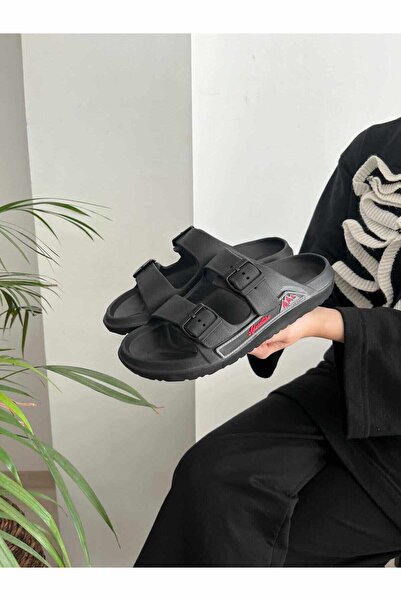 Behtah Kundura Papuci de zi cu zi pentru piscină cu dublă cataramă pentru băr...