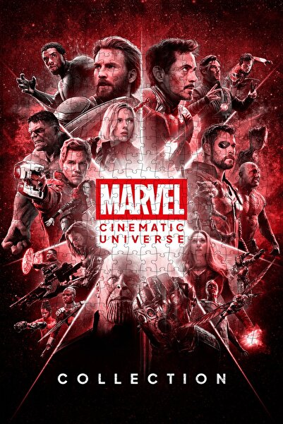 Jeronkarji Marvel Cinematic Universe Film Posterinin 500 Parça Puzzle Yapbozu Sürüm10
