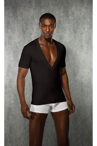 Doreanse 2850 Men's Deep V-Neck T-shirt