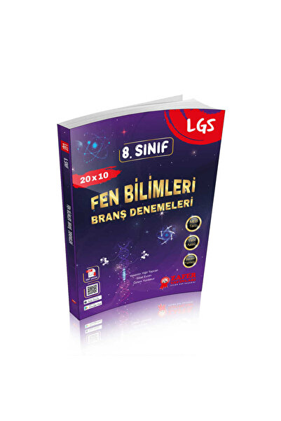 Zafer Yayınları 8. Sınıf Lgs Fen Bilimleri Denemeleri 20 Soruluk 10 Deneme  2...