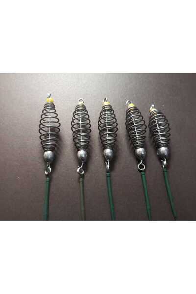 SAZAN RİG 30 gr Yaylı Çilek Boili Takımı 5 Adet Yedek Boili Takım Dahil