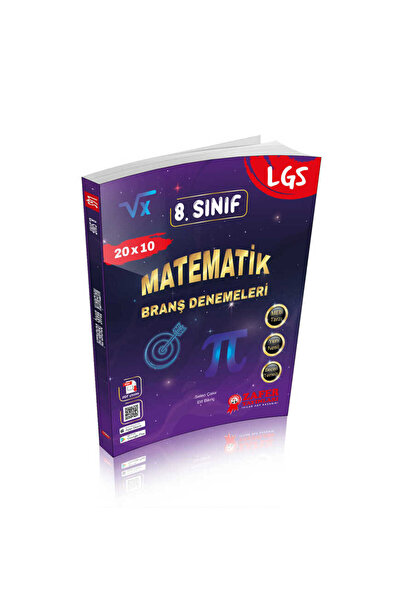 Zafer Yayınları 8. Sınıf Lgs Matematik Denemeleri 20 Soruluk 10 Deneme  2024 ...