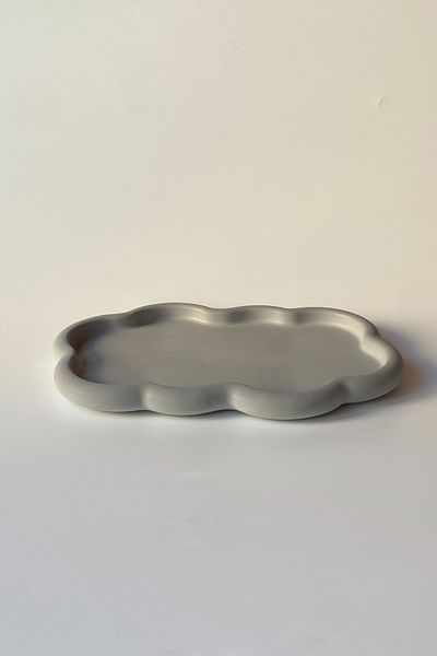 sin istanbul Gray Cloud Plate