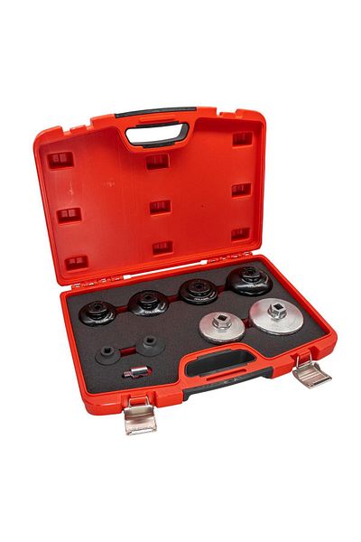 CETA FORM N14-01k09 Stone Type Oil Filter Wrench Set 9 Pieces