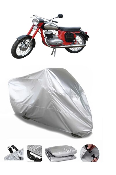 autolion مشمع دراجة نارية جاوا 250 سبورت رمادي عالي الجودة