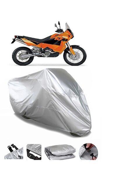 AUTOLION KTM 950 Adventure قماش مشمع للدراجات النارية باللون الرمادي عالي الجودة