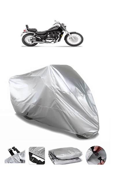 autolion مشمع دراجة نارية سوزوكي VL 600 دخيل رمادي عالي الجودة