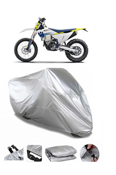 AUTOLION Husqvarna FE 350 Gray Motorcycle Tarpaulin Premium Quality