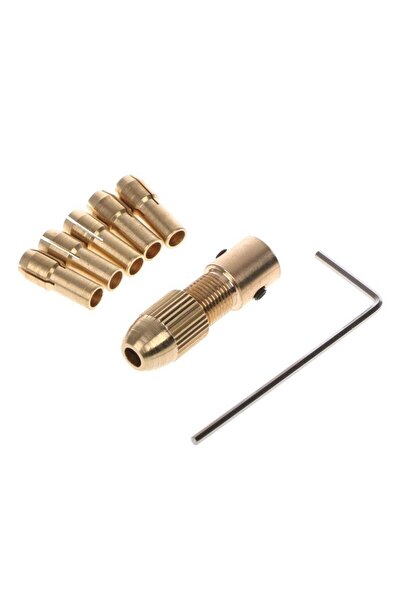Titi 5339 Motor Mili Uyumlu Pensli Mini Mandren Set 7 Parça