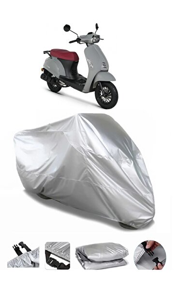 autolion مشمع دراجة نارية باللون الرمادي من كوبا بلوبيرد عالي الجودة