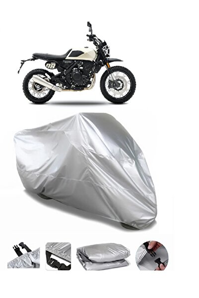 autolion مشمع دراجة نارية بريكستون كروس فاير 500 XC باللون الرمادي عالي الجودة