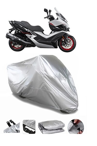 AUTOLION Kymco Xciting VS 400 إصدار محدود مشمع دراجة نارية رمادي عالي الجودة