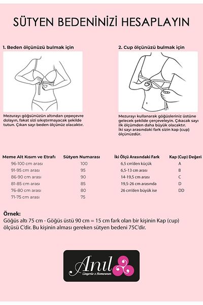 Anıl Women's Nude No Underwire Seamless No Support Strapless Bra 2400D-Nude - L/XL