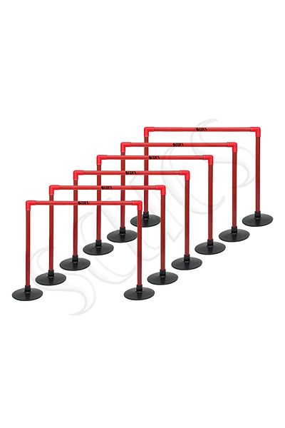 SCUCS 60 CM SET OF 6 WITH ZIPPING PROBLEM MOUNTED