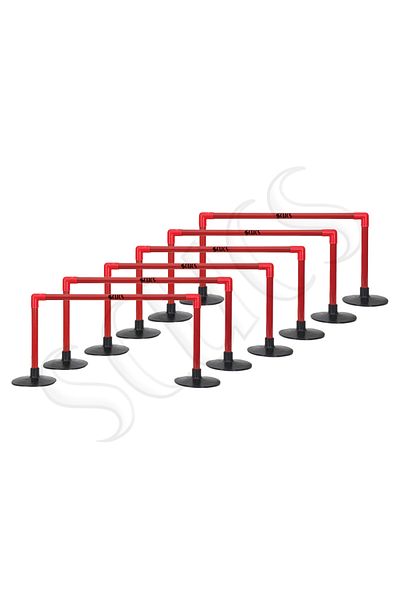 SCUCS 35 CM SET OF 6 WITH ZIPPING BANGER MOUNTED