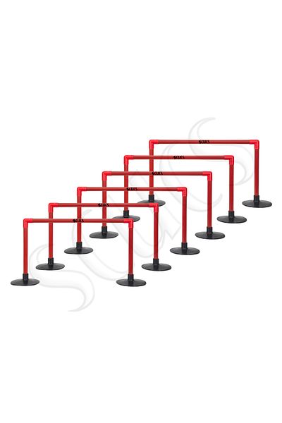 SCUCS 40 CM SET OF 6 WITH ZIPPING PROBLEM MOUNTED