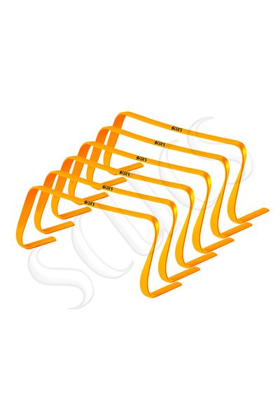 SCUCS ZIPPING BANGER ONE PIECE FLEXIBLE 30 CM ORANGE SET OF 6
