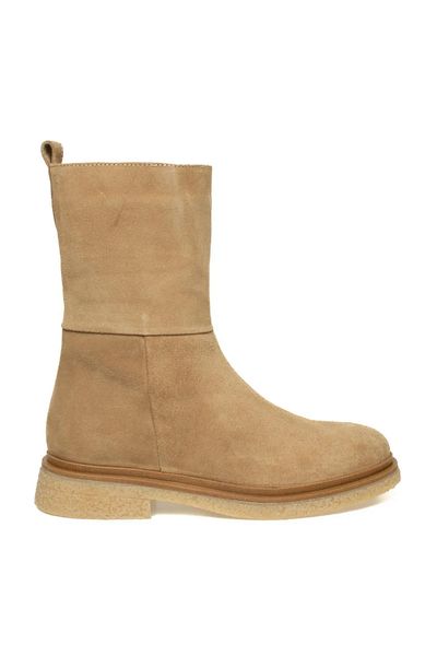 Greyder 72180 Beige Genuine Leather Women's Urban Boots