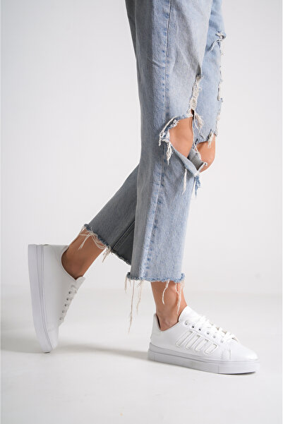 Moda Değirmeni White-white Women's Sneaker Bg1147-101-0004
