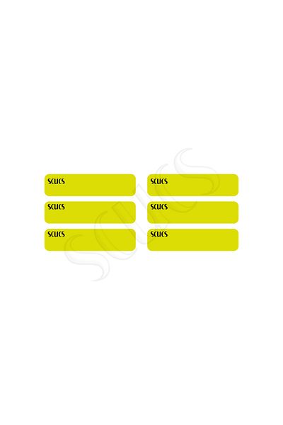 SCUCS PLACE LINE MARK YELLOW 6-PACK