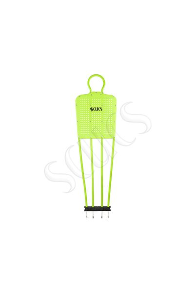 SCUCS NAILED PLASTIC DAM MAN YELLOW 180 CM