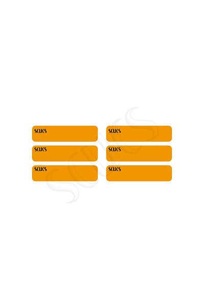 SCUCS PLACE LINE MARK ORANGE 6-PACK
