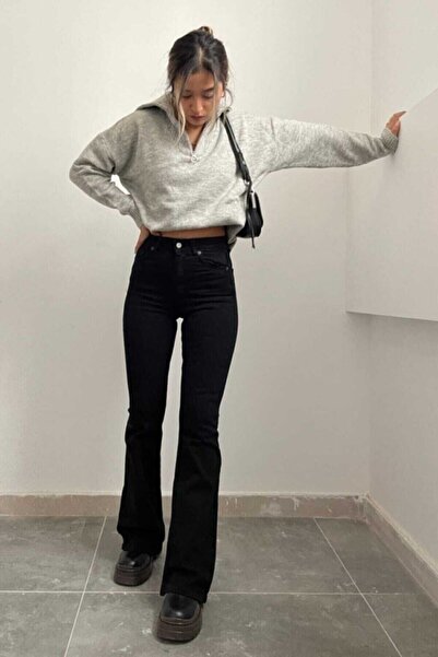 Geppetto Flare Jeans Colorfast Black S.i.m.s.i.y.a.h Flare Jeans Denim Trousers