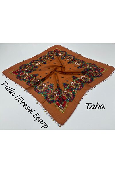 YILDIZ SCARF Yöresel Çeyrekli Boncuklu Mardin Hemavi Eşarp