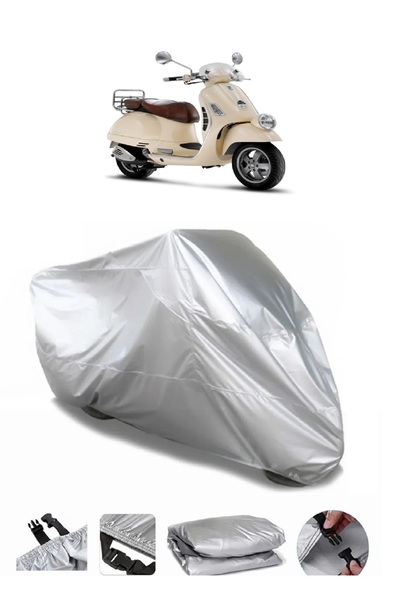 Breen ماركة فيسبا GTV 250 ie رمادية مقاومة للماء للدراجة النارية