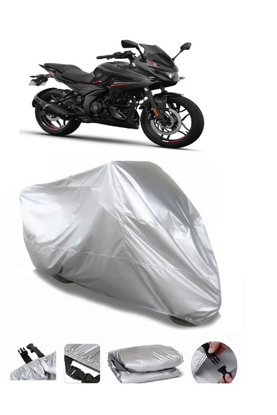 Breen ماركة باجاج بولسار F 250 رمادية مقاومة للماء للدراجة النارية